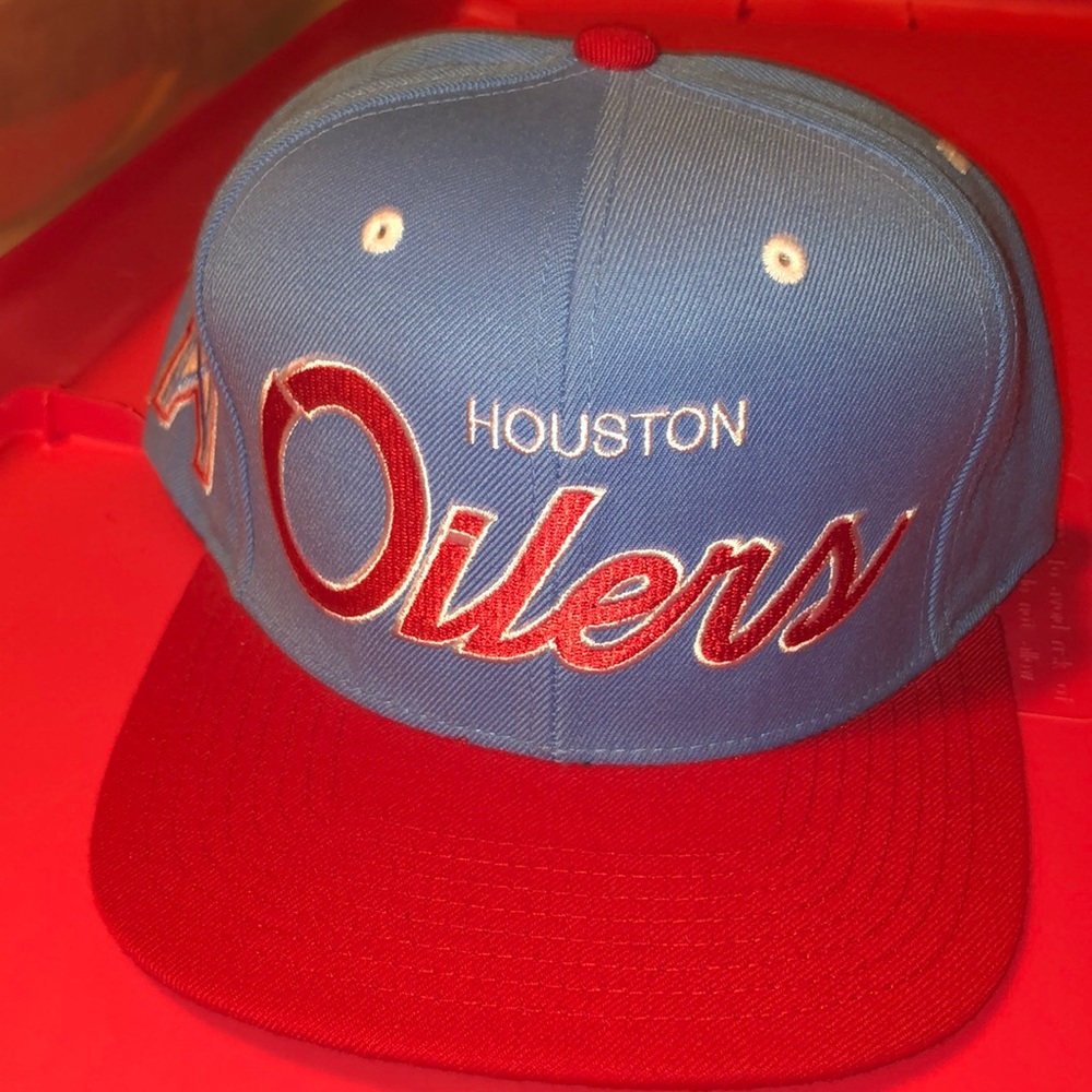Houston Oilers Mitchell and Ness SnapBack Hat